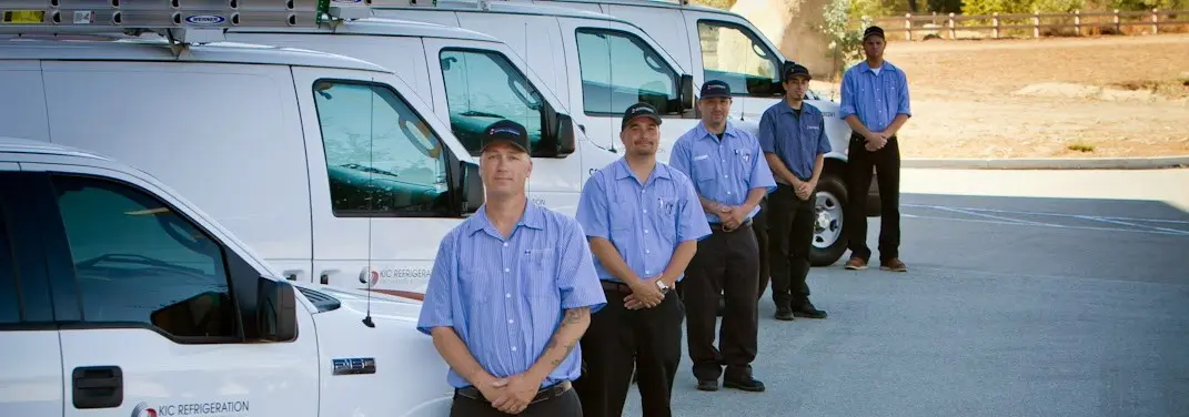 KIC Refrigeration crew ready for Mini Split Repair jobs across Brooksville